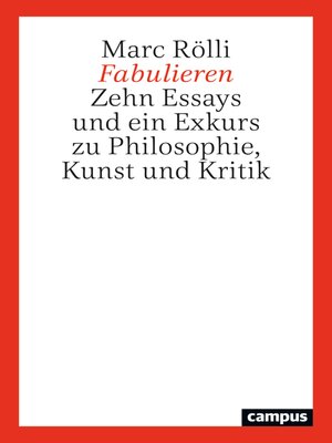 cover image of Fabulieren